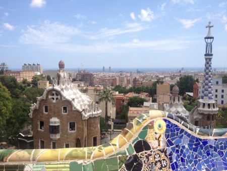 Изумительный парк Гуэль (работа Антонио Гауди)